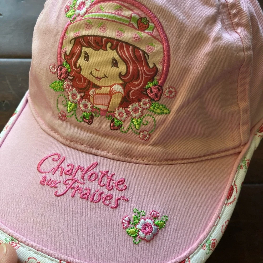 Vintage Strawberry Shortcake Floral Dream Hat Kids